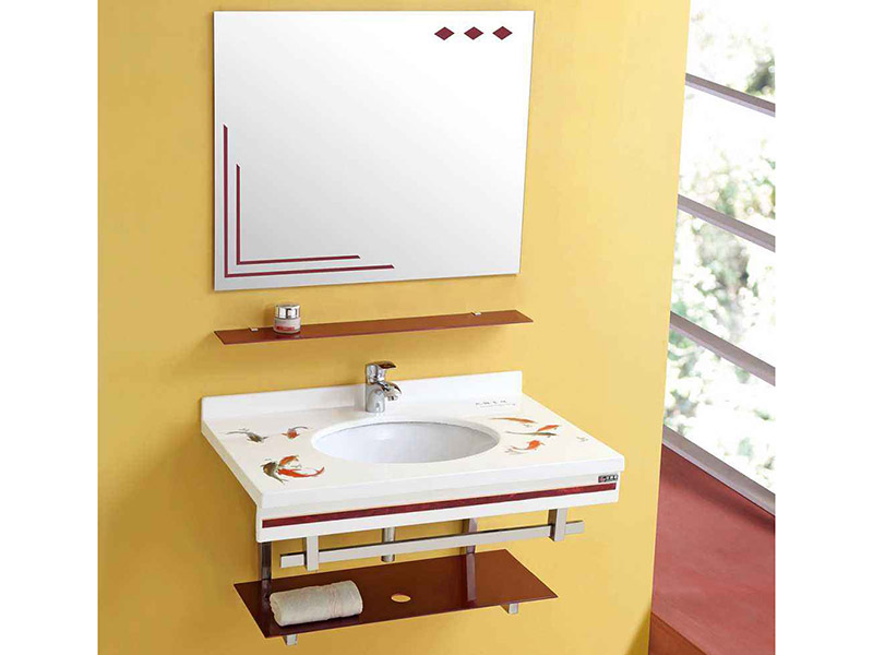 臺下盆脫落怎么安裝，按照師傅教的辦法這樣固定臺下盆真是太牢固了