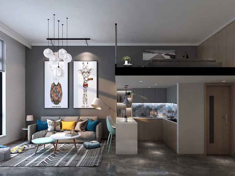 德陽小復式樓裝修中的小心機，小空間大化利用