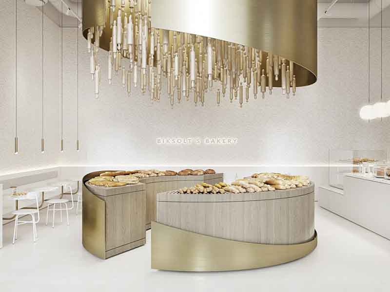 德陽(yáng)面包店裝修如何做能吸引客戶，透明裱花間幫你留住客戶