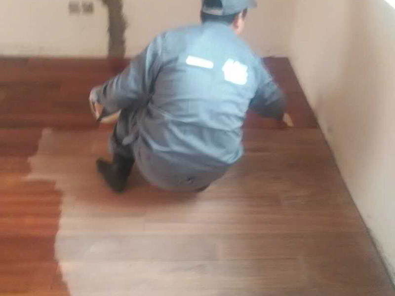 地板打磨翻新：1，首先是用打磨設(shè)備打磨地板，對室內(nèi)的地板進(jìn)行幾次打磨，先快速打磨一遍，然后再慢慢地打磨，讓塵蒙多日的地板逐漸顯現(xiàn)出它昔日的光澤。 2，是對地板進(jìn)行修補(bǔ)，在比較大的縫隙里用水性膩?zhàn)友a(bǔ)上，選用的顏色當(dāng)然是和地板相似的。3，上漆，把地板打磨后，填平縫隙，就開始刷一遍底漆。等待底漆干透后，上第二遍面漆，等面漆干透后，就可以刷第二遍面漆。 4，上蠟，整個過程需要10天左右的時間吧，到時候你家的地板就會煥然一新了。