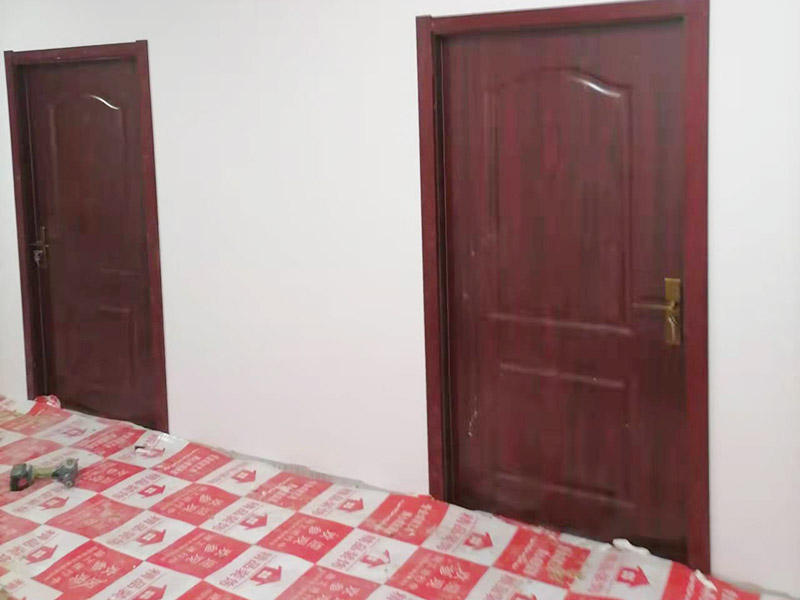 木門門套安裝施工現(xiàn)場(chǎng)