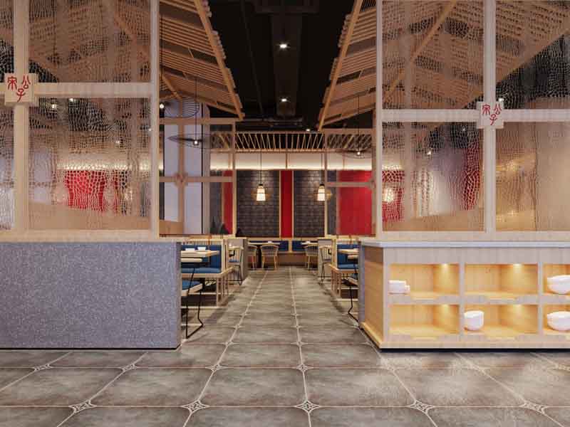 德陽餐飲店設(shè)計如何突出店鋪主題，如何注重動線設(shè)計