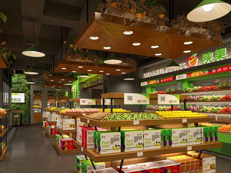 德陽(yáng)水果店設(shè)計(jì)如果做，才能讓店鋪有種琳瑯滿目的感覺(jué)