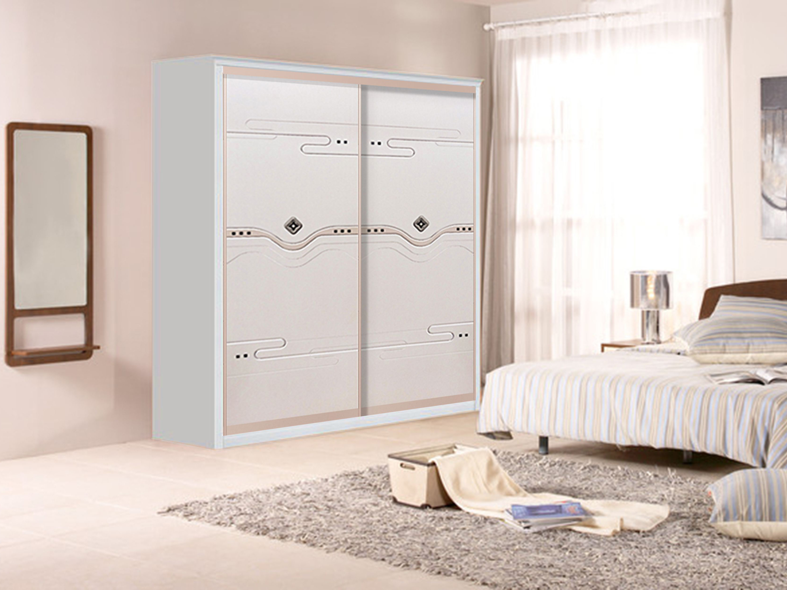 衣柜門軌道卡住推不動，修理不如換配件，請人上門處理大概200元搞定