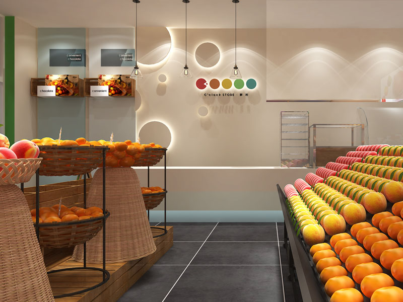 便利店裝修圖片,便利店現(xiàn)代裝修設計圖,便利店裝修效果圖大全