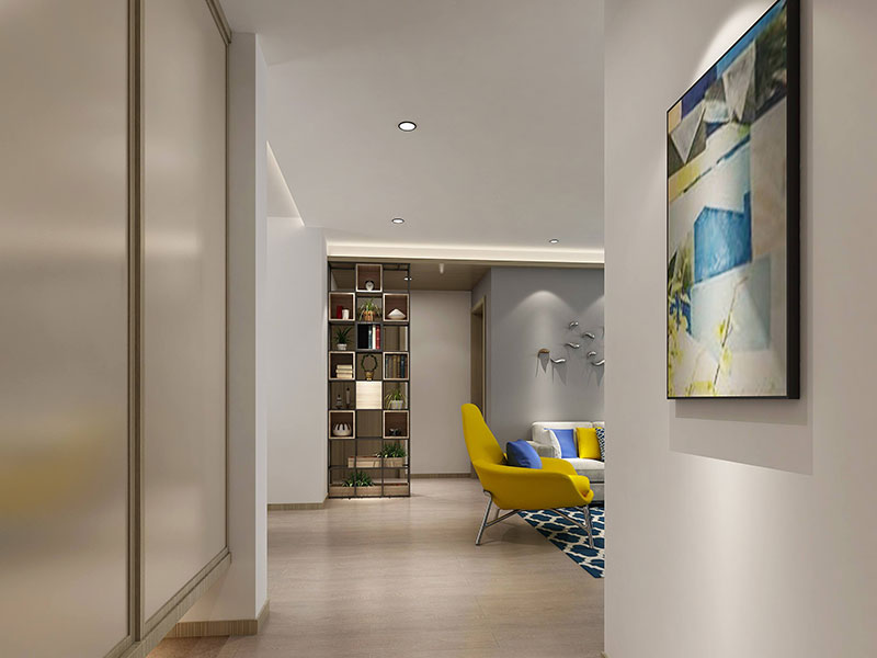 杭州進(jìn)門(mén)玄關(guān)裝修設(shè)計(jì),客廳鞋柜隔斷,杭州玄關(guān)裝修效果圖