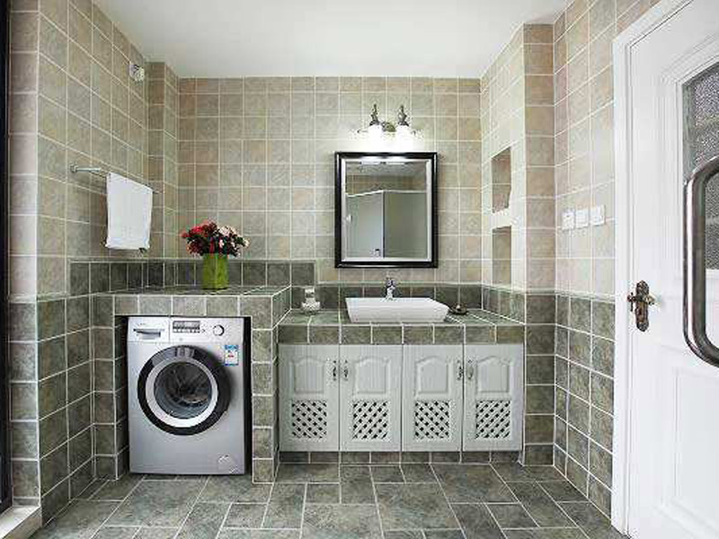 磚砌洗手臺實用守則，臺面柜體選材不同