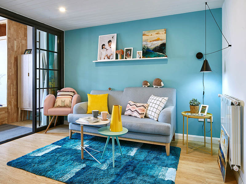 中式裝修客廳背景墻講究多，滿足各種美