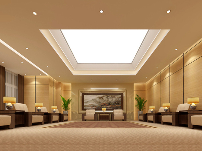 上海萬科青藤公園110平方會客廳裝修