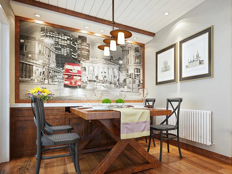 西安睿明居6平方餐廳裝修設計效果圖_