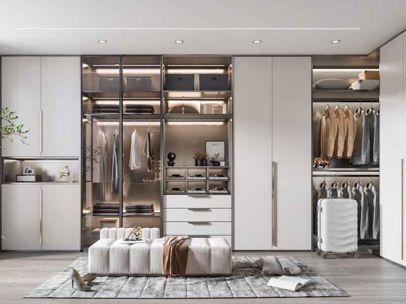 德陽衣柜門哪種開關方式好，推拉門衣柜