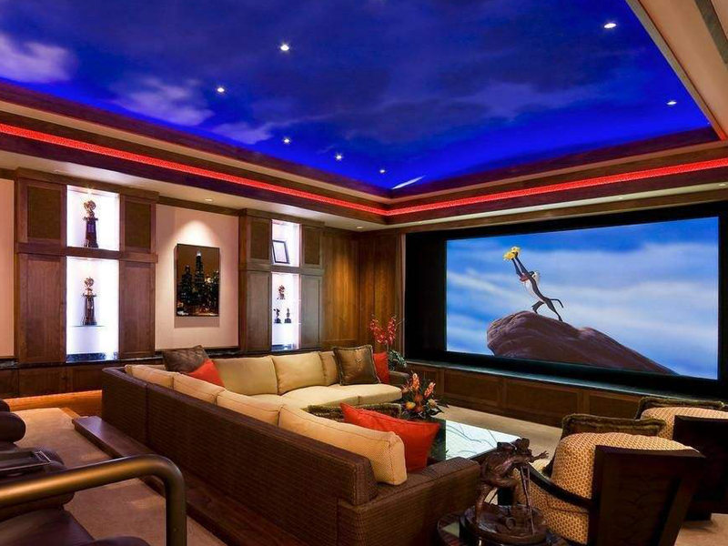 北歐風視聽室裝修效果