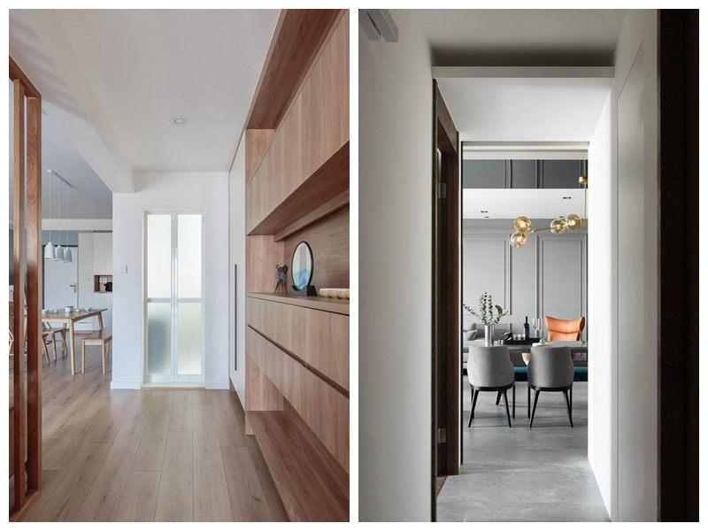 簡約風走廊裝修效果圖