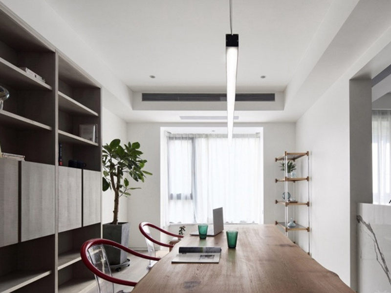 中式風(fēng)書房裝修實(shí)景圖