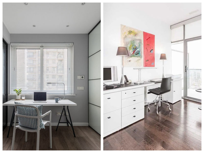 中式風(fēng)書房裝修實(shí)景圖