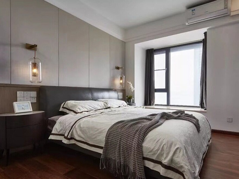 二手房墻面刷新中式風臥室