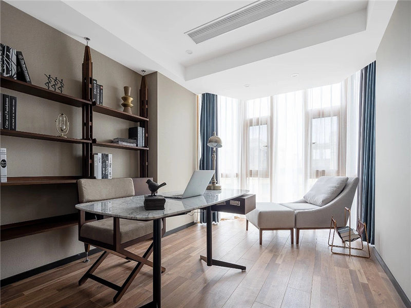 昆明東川區(qū)裝修設(shè)計圖_書房效果圖