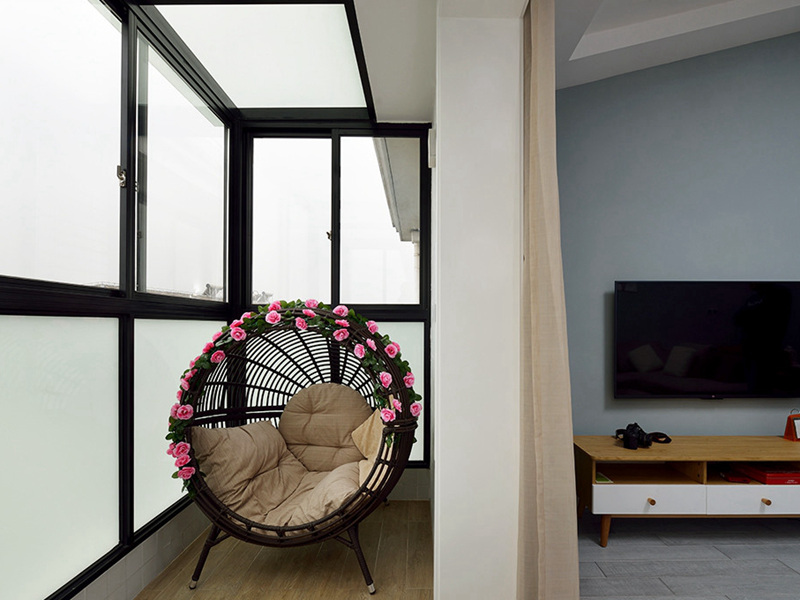 惠州市龍門縣陽臺(tái)裝修效果圖四