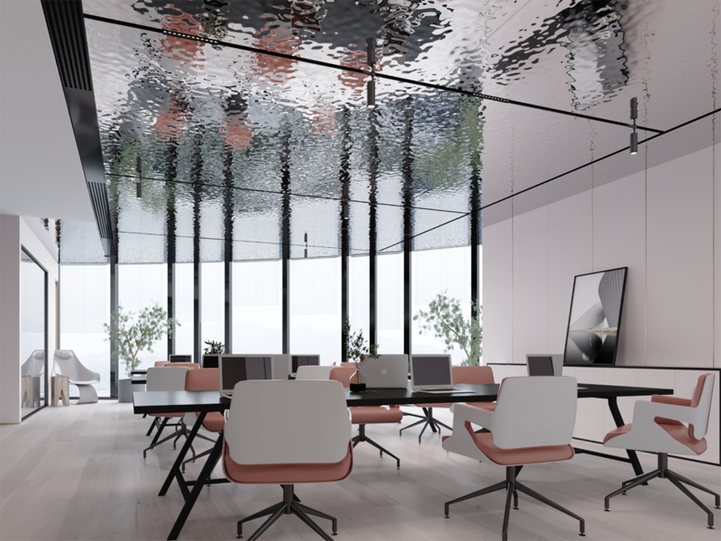 南充市儀隴縣會議室效果圖