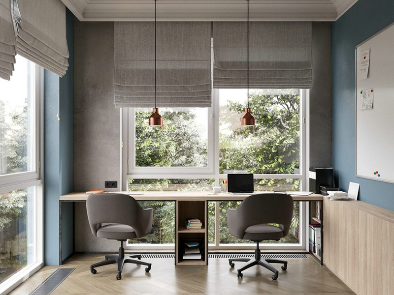 瀘州市納溪區(qū)別墅室內(nèi)裝修設(shè)計(jì)-書(shū)房裝修