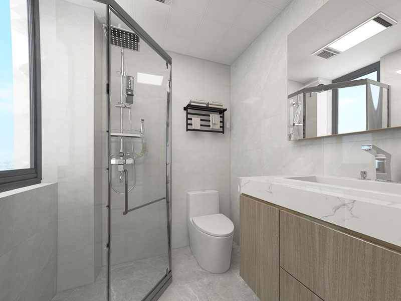 曲靖市麒麟區(qū)室內局部空間裝修設計-衛(wèi)生間設計