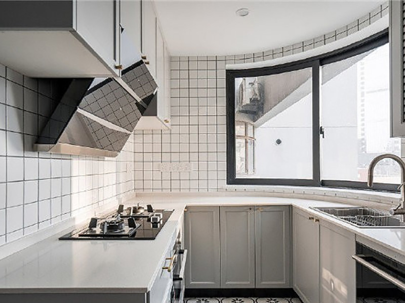 赤峰市元寶山區(qū)室內(nèi)局部空間裝修設計-廚房設計