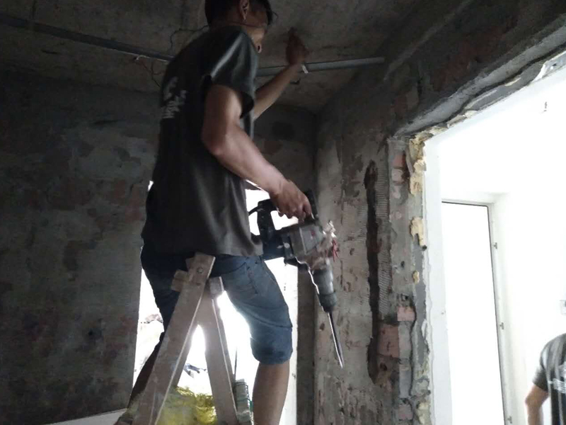 電路開槽、拆除打孔